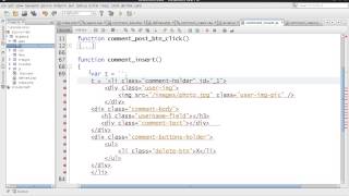 AJAX - Comment Box with [ Javascript jQuery JSON PHP MySQL ] - Step by Step How to Guide - Part 12
