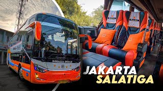 NAIK BUS TERBARU MILIK ROSALIA INDAH JAKARTA-SALATIGA !!! HINO RM 280