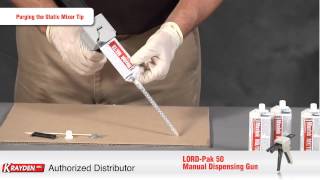 How-To Manual Adhesive Dispensing Gun 50 LORD Maxlok