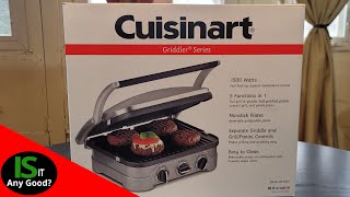 **UNBOX \u0026 TESTING** The Cuisinart Griddler Series and Demo!!!