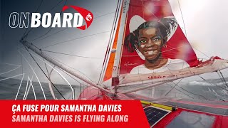 Ça fuse pour Samantha Davies | Vendée Globe 2024