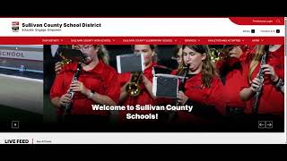 Sullivan County School District Website Tutorial