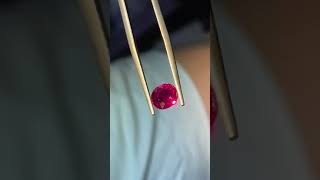 1.43ct 緬甸無燒 鴿血紅寶石 國際證書AIGS 不得了整體乾淨90%以上VVS水準 周老闆推薦