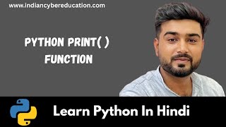 Python Day 03 | Python Print function | Learn Python in Hindi