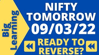 NIFTY PREDICTION & NIFTY ANALYSIS FOR 09 MARCH I NIFTY  NEXT MOVE I OPTION CHAIN ANALYSIS I NIFTY