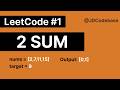 Two Sum Explained in JavaScript | LeetCode #1 | DSA Series