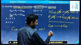 Chemistry Discussion || 04-08-2024 || By: Sir Arshad Hayat