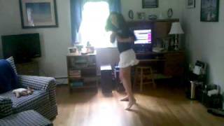 Caylee's dance practice