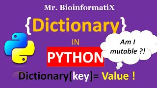 Data Types: Dictionaries in Python | Python for beginners