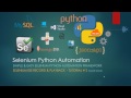 Simple and Easy Selenium Python Automation Framework | IDE Record & Playback | Tutorial # 2