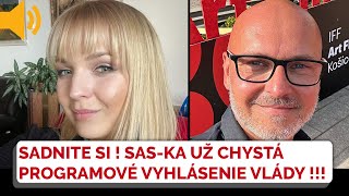 POSAĎTE SA! SAS už chystá programové vyhlásenie vlády. Plevíková nevie či sa má smiať alebo plakať !