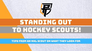 What do HOCKEY SCOUTS look for? | Advice on how to stand out from a PRO NHL SCOUT