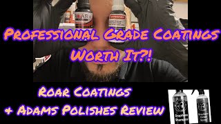 Roar Ceramic Coating / Adams Graphene Shampoo \u0026 Detailer Review. #cardetailingtips #ceramiccoating