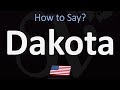 How to Pronounce Dakota? (2 WAYS!) British Vs US/American English Pronunciation