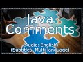Java comments | Single line comment | Multi lines comment (Java Course)