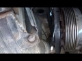 vw beetle a c compressor removal and replacement. beetle air conditioning compressor