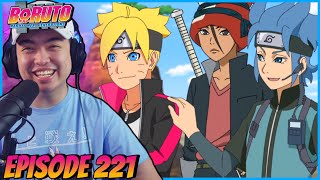 THE CHUNIN EXAMS ARE BACK!! || Boruto Episode 221 REACTION