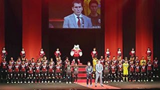 サポーターとＪ１昇格誓う　コンサドーレ札幌　2015プレビューパーティー