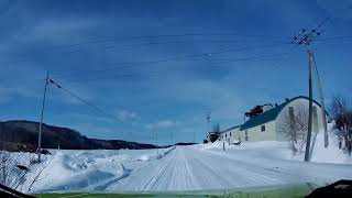 美幌のとある農道　シエラ北海道ドライブ