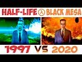 Half Life VS Black Mesa Endings Comparison (1998 VS 2020)