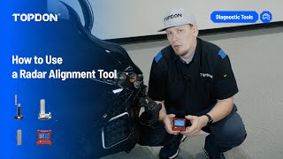 TOPDON ADAS Radar Alignment Tool and #howto