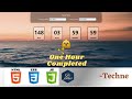 Simple Countdown Timer with JavaScript| HTML | CSS  | Bootstrap  | Animation