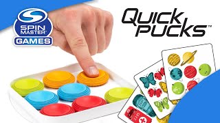 Learn How to Play Quick Pucks from Spin Master Games!