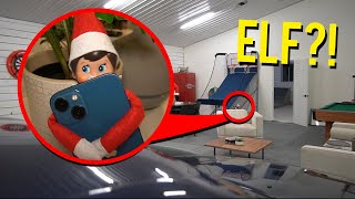 ELF ON THE SHELF TOOK MY CAMERA AND RECORDED ME!! (YOU WON'T BELIEVE IT!!)