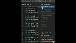 bicycle Drawing Using python Turtle || python beginner project |#shorts#viral#drawingpython#python