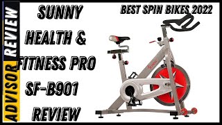 Sunny Health & Fitness Pro SF-B901 Full review 2024 -Best Spin Bikes 2024
