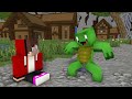 mikey family and jj s sister vs scary jj.exe maizen minecraft animation