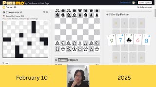 Puzzmo Crossword | ☕ Same Old, Same Old | February 10, 2025