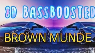 brown munde 8d audio -AP dhillon| AP dhillon new song|reverbed|bass|boosted #8dbassboosted #trend