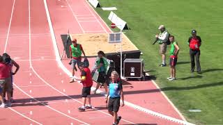 Men 75　100m Final　Lyon2015　Masters Athletics Championships