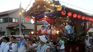 2012.08.05 那珂湊 八朔祭り 四町目 山車