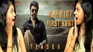 NBK107 First Hunt Teaser Reaction | Nandamuri Balakrishna|Shruti Haasan|Thaman S|Gopichandh Malineni