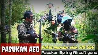 AEG pukul mundur oleh Spring airsoftguns | SUKIR diburu abis abisan