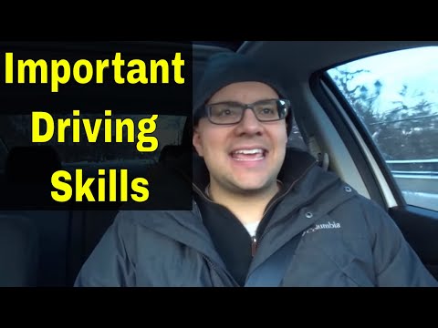 What is the most important skill used in driving?