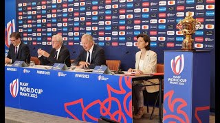 'The stage is set': Opening Tournament Press Conference Rugby World Cup France 2023