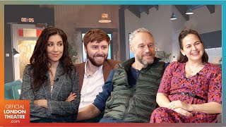 Stephanie Beatriz, James Buckley, Elliot Cowan and Giovanna Fletcher chat 2:22 A Ghost Story