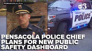 Pensacola Police chief plans for new 'public safety dashboard' to track crime data