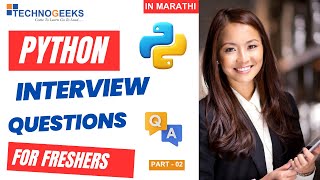 Python Interview Question In Marathi | Part 02