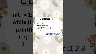 While Loop in C Programming Explained in 35 Seconds! 🚀 #Shorts #CProgramming