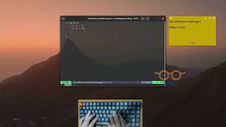 Learning Rust Programming - Reference - Challenge 2 #coding #asmr #rust #programming