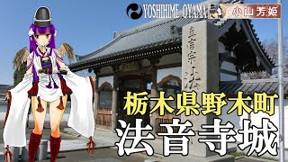 【法音寺城】栃木県野木町