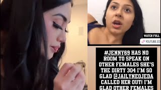 JAILYNE OJEDA SNAPS BACK AT JENNY69!?*NO WAY*