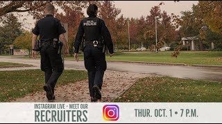 DPD recruiters answer your questions on Instagram Live