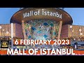 Istanbul Best Shopping Malls | Mall Of Istanbul 6 February 2023 Walking Tour | 4K ULTRA HD 60FPS