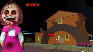 Sakura School Simulator: Misi Rahasia film horror - Haunted Masha baby and Mio Yuta in MONSTER house