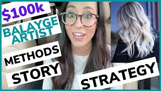 (Long) HOW I BECAME A 6 FIGURE BALAYAGE ARTIST!! FROM MINIMUM WAGE TO over $100k/year! FULL STORY